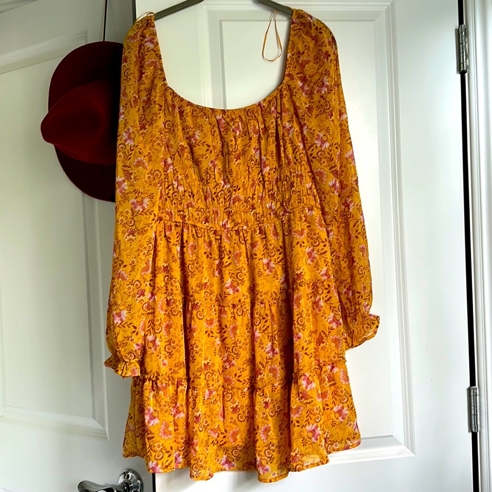 Floral Dress - Size L